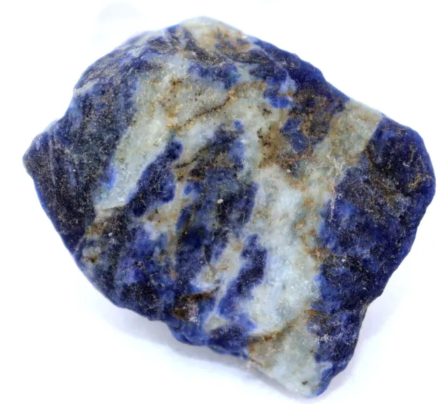 Naturel non Traité 221.55 CT Bleu Sodalite De Brésil Terre Mine Naturel