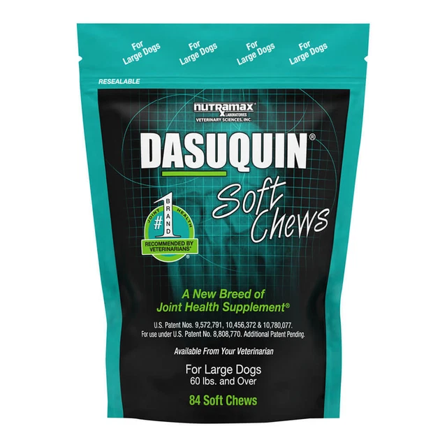 Dasuquin for Large Dogs 60 lbs and Over, 84 Soft Chews