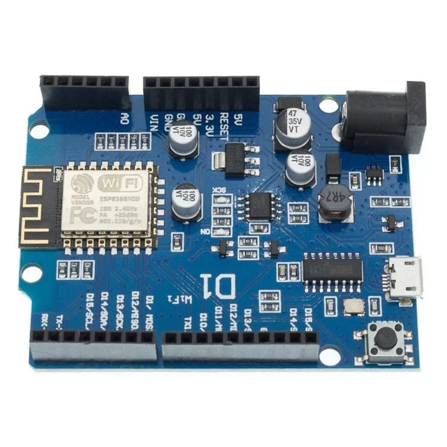 WEMOS D1 ESP8266 WiFi Board kompatibel Arduino UNO NodeMCU WLAN Modul ...