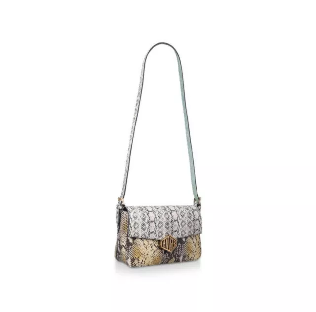 Mini sac fourre-tout femme imprimé serpent Kurt Geiger Londres 20 neuf avec étiquettes sac fourre-tout neuf avec étiquettes 219 £ 3