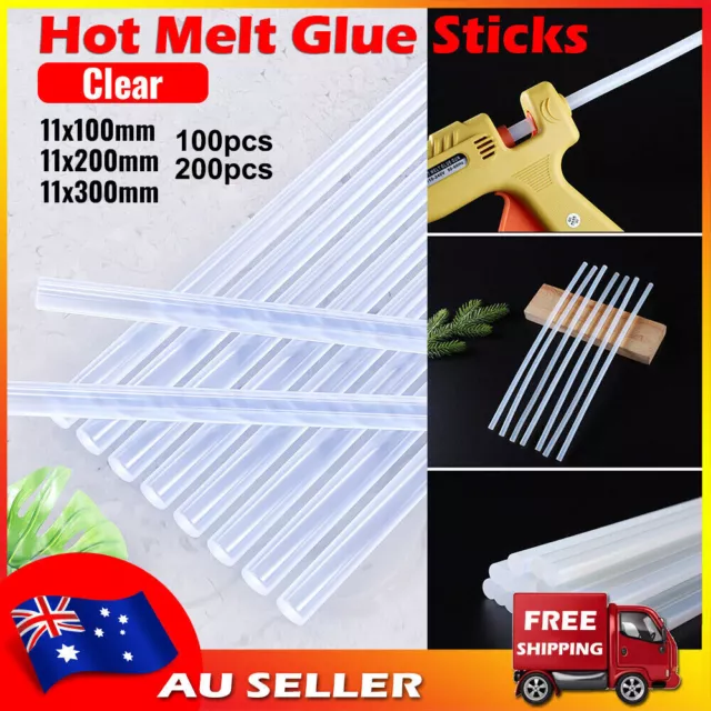 Hot Melt Glue Sticks Clear Adhesive Craft Stick for Glue Gun 7mm 11mm 100-300mm