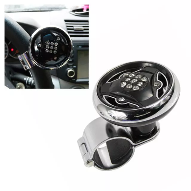 Car Truck Auto Steering Wheel Grip Aid Handle Power Assister Spinner Knob Ball