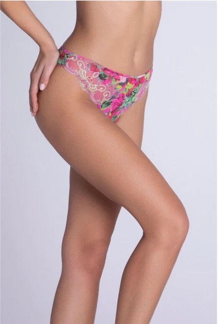 Slip Séduction En Soie Lise Charmel Fuchsia - Taille FR 5 / 46 / 3XL, Neuf Avec étiquettes