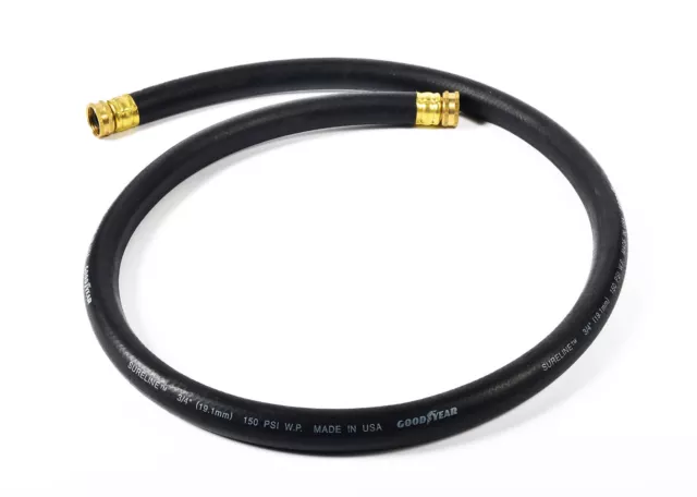345HOSE - 3/4" Goodyear/Continental OEM Water Fill Hose Black - F200164