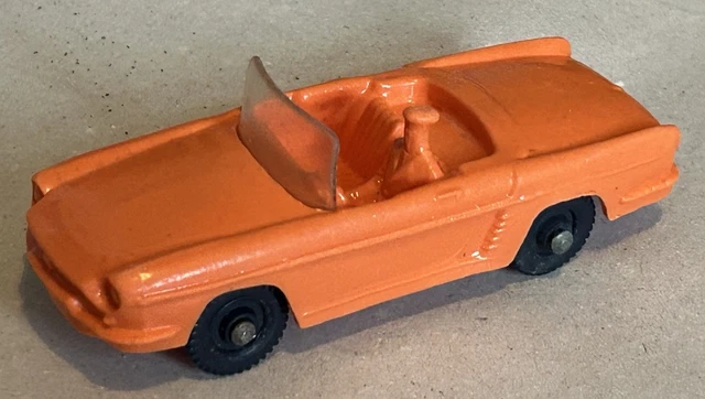 Miniature Tomte Laerdal Ford F-100 Orange, échelle 1/20, Voiture Ancienne