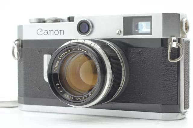 [Cerca de MINT] Cámara de película con telémetro Canon P de 35 mm Lente 50...