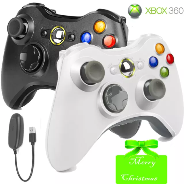 2.4G Wireless Game Controller Gamepad für Microsoft XBOX 360 & PC WIN USB Dongle