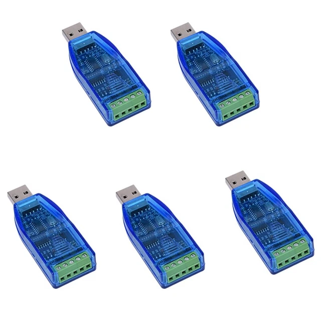 5X USB TO RS485 Communication Module Bidirectional Half-Duplex Serial ...