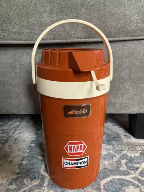 Vintage Aladdin Pump-a-drink Jug Thermos Cooler 1/2 Gallon No. 575