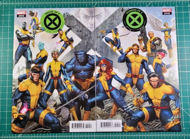 House & Powers of X #4 (2019) NM ICONIC Molina Connecting Variant Set Hickman