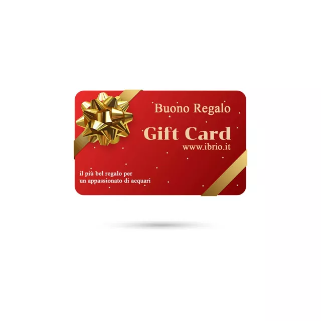 Buono regalo per appassionati di acquari Gift Card 150 €