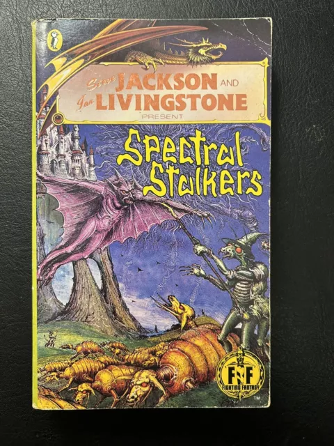 Spectral Stalkers Fighting Fantasy #45 1991 1/1 Bronze Dragon VG