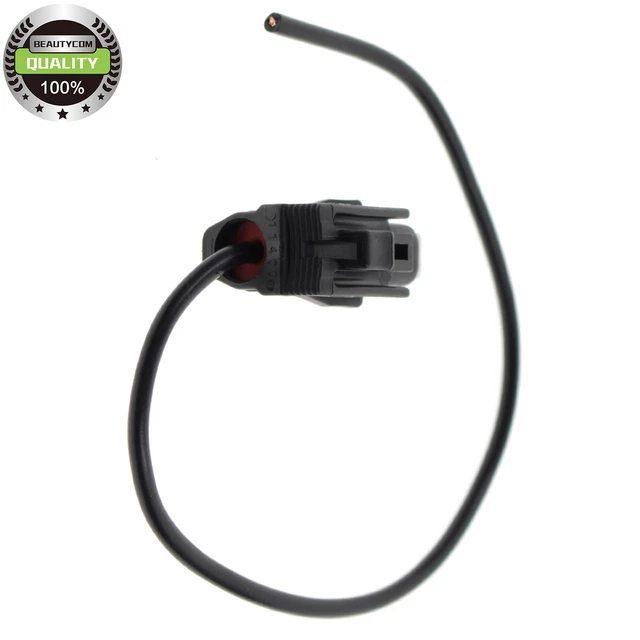 STARTER MOTOR SOLENOID Wire Plug Connector Pigtail Harness Fit For