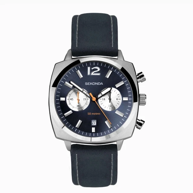 SEKONDA MENS CHRONOGRAPH Multi Blue Dial Watch Date Function 1472 AKT 29.99 PicClick UK