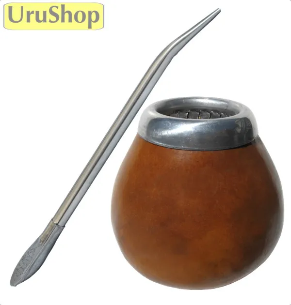 K16 Mate Gourd & Bombilla Set (Cup And Straw) To Drink Yerba Mate