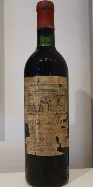 vin Chateau LA LAGUNE 1962 Grand Cru GCC Medoc Bordeaux rouge wein wine winj