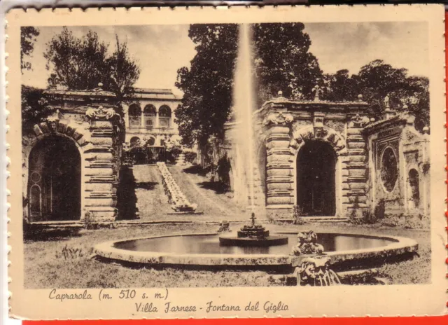 Cartolina   Caprarola Opaca Non     Viaggiata Villa Farnese    Regalo