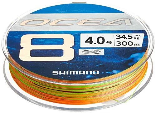 SHIMANO OCEA 8 6.0号 300m 113lb SW NAVY SHIMANO OCEA 8 PE SW CONCEPT NAVY HEAT SINK COATING FISHING
