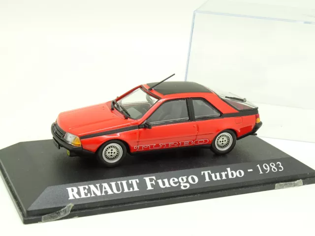Norev / UH Presse 1/43 - Renault Fuego Turbo Rouge 1983