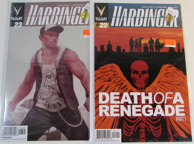 Harbinger Lot of 2 #22,23 Valiant Comics (2014) NM 1st Print Comic Books