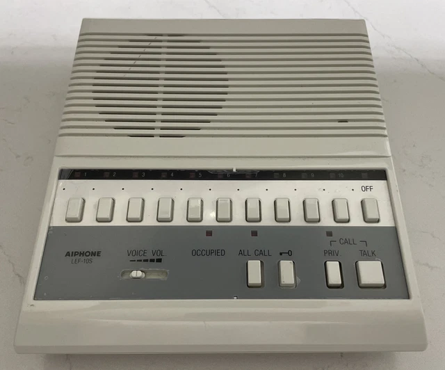 Aiphone LEF-10S 10-Call Master Station - Used - Great Condition