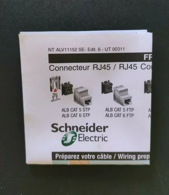 Prise électrique SCHNEIDER ALVAIS ALOMBARD Anthracite 2P+T à Vis ALB83573