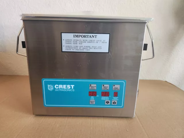 Crest Powersonic Ultrasonic Cleaner - 1.5 Gallons - P500D
