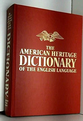 AMERICAN HERITAGE DICTIONARY OF THE ENGLISH LANGAUGE NEW By Robert W. Harris VG+