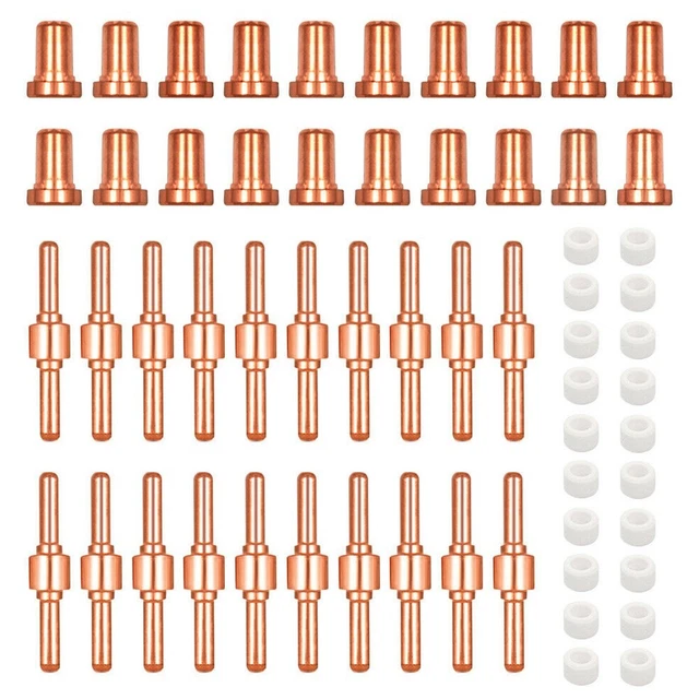 60*  Plasma Cutter Nozzle Tips Consumables For LG-40 PT-31 Torch CUT40 CUT50
