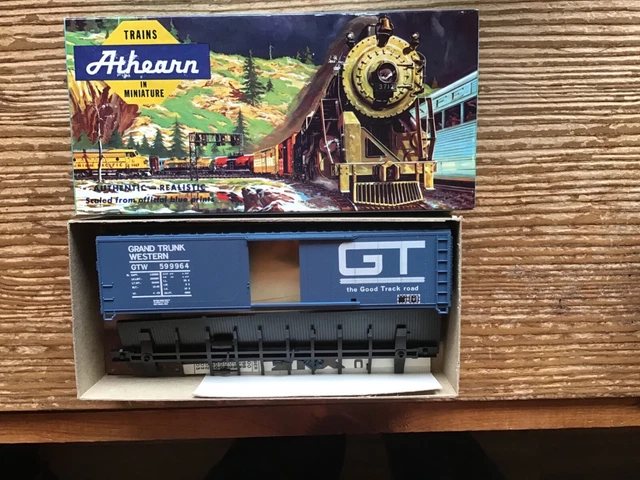 Athearn Rail Runner Custom Cars Grand Trunk Western 50' Box Car