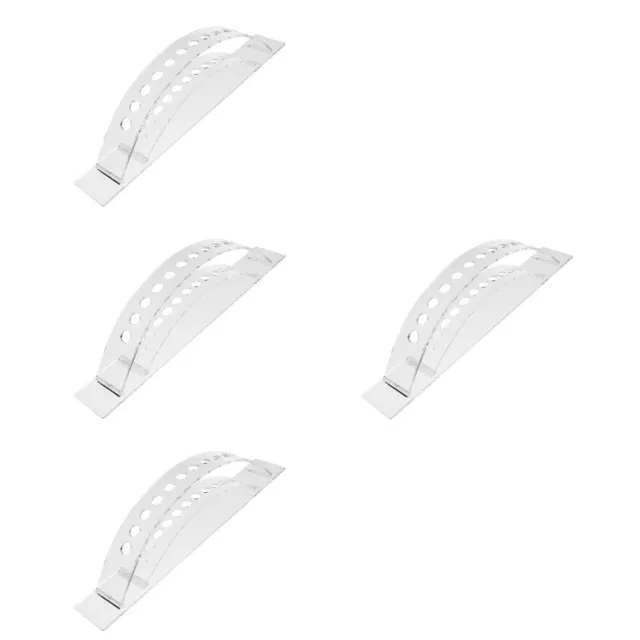 4 Pcs Stand De Sucette Support À Sucettes Présentoir Gâteaux Décorer Bois