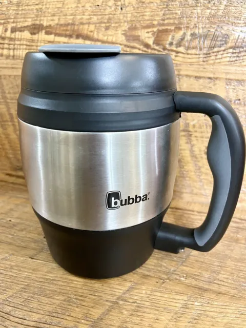 Big Bubba Classic Insulated Mug 52 Oz Stainless Black Travel Coffee Keg