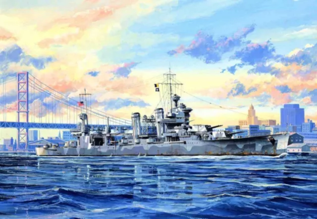 Trumpeter - USS QUINCY CA-39 - Kit di montaggio 1/700 - TR 05748