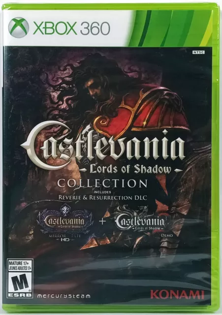 New Castlevania Lords of Shadow Collection (Microsoft Xbox 360, 2013)