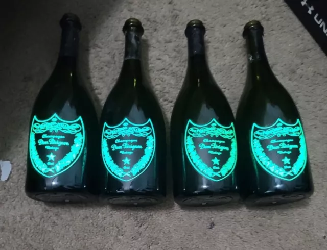 Dom Perignon Empty Display Bottle Luminous Bottle (1bottle 750 ML)