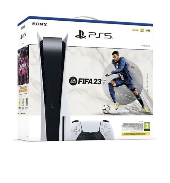 Sony PS5 Standard Edition + jeu FIFA 23 Livraison RAPIDE