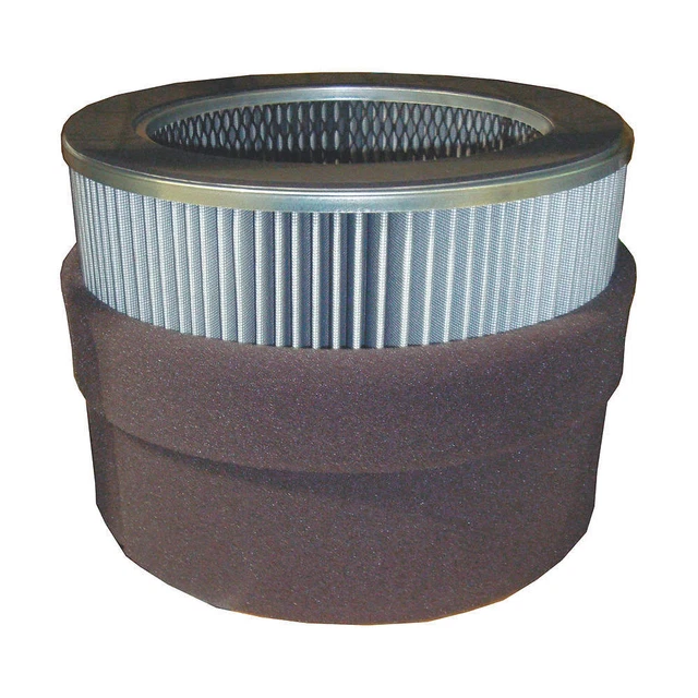 SOLBERG 377P Filter Element,Polyester,14.5" Ht, 9" ID