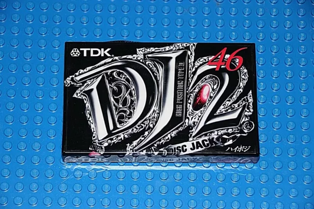 Tdk Dj-2 46 Disc Buchse Typ Ii Vs. Iv Leeres Kassettenband (1) (Versiegelt)