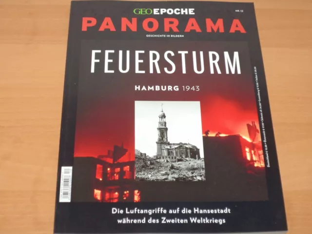 2 X GEO EPOCHE PANORAMA Nr. 12 & 13 "FEUERSTURM HAMBURG 1942/Der Wilde WESTEN" 2