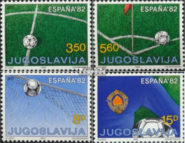 Yugoslavia 1921-1924 MNH 1982 Calcio WM82 Spagna