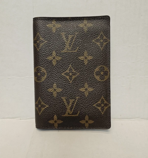 Louis Vuitton Passport Holder Case Monogram Canvas UNISEX