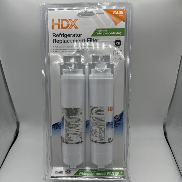 HDX FMM2 REPLACEMENT Water Filter/Purifier for Whirlpool Refrigerators