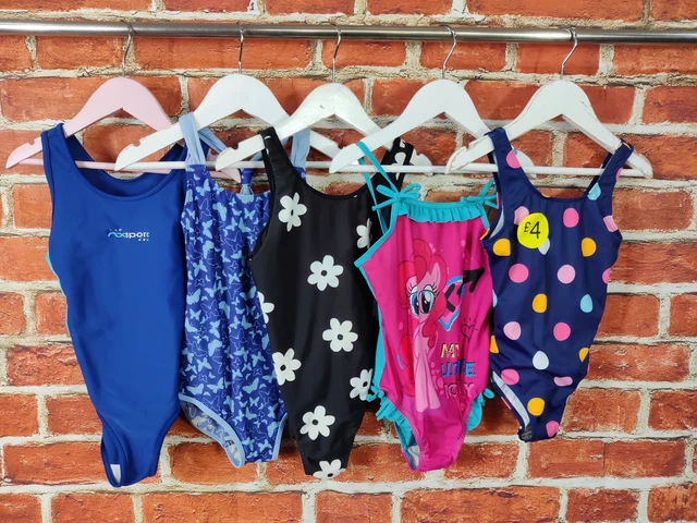 PACCHETTO RAGAZZE ETÀ 5-6 ANNI NEXT GEORGE ecc COSTUME DA BAGNO BAMBINI 116CM