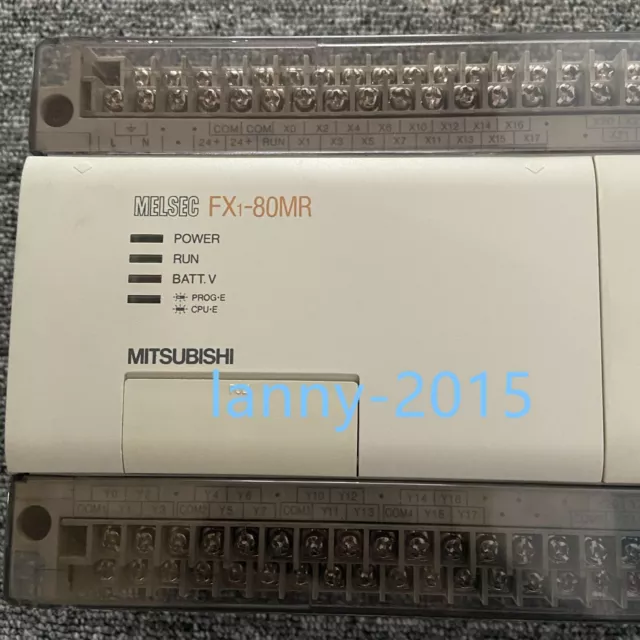 1PC  USED Mitsubishi PLC FX1-80MR Tested It in good condition 2