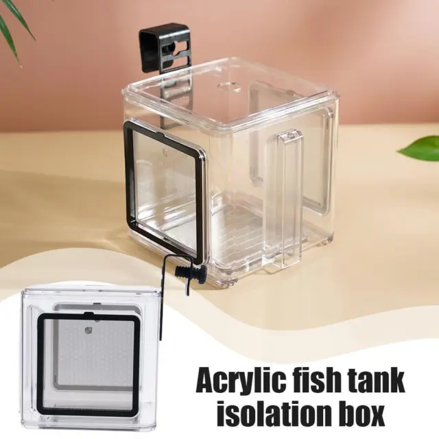 Aquarium Acrylic Fish Tank Isolation Box Pneumatic Box Spawning B0 V4 L2I4