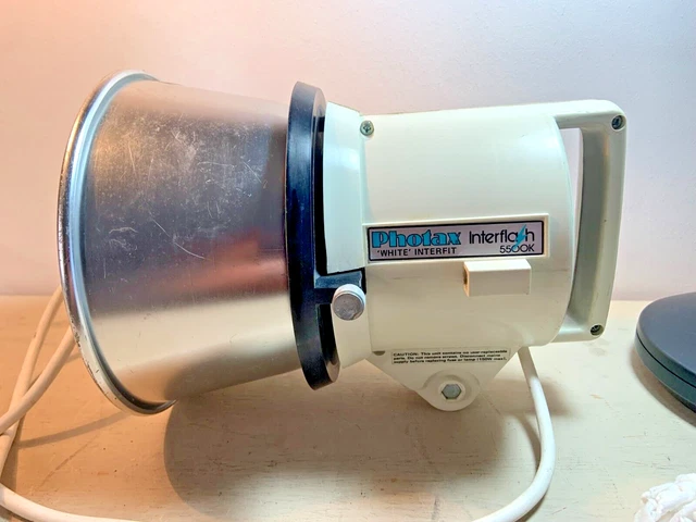 Cabezal de flash de estudio Photax Interflash 5500K blanco interfit