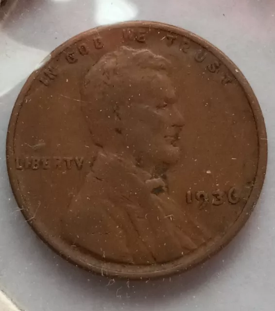 1936 P Lincoln Wheat Penny 1C One Cent Coin Circulated But Nice FREE SHI