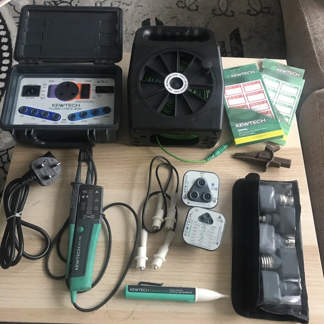 Kewtech FC2000 Casella di controllo calibrazione, Kt1780, Kewstick Duo, R2, 103 e molto altro