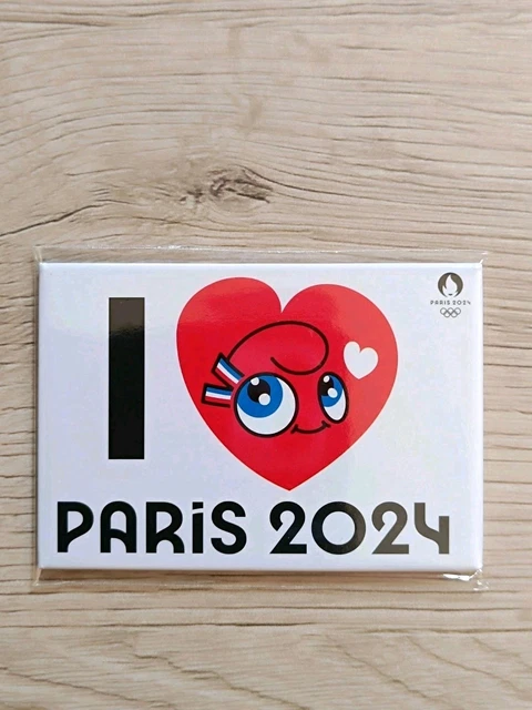 Lot Plaque Commémorative + Serviette – Jeux Olympiques Paris 2024 – Collector