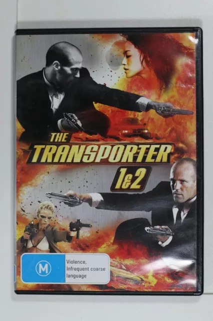 The Transporter 1&2  (Jason Statham) - Region 4 - Preowned - Tracking (D950)